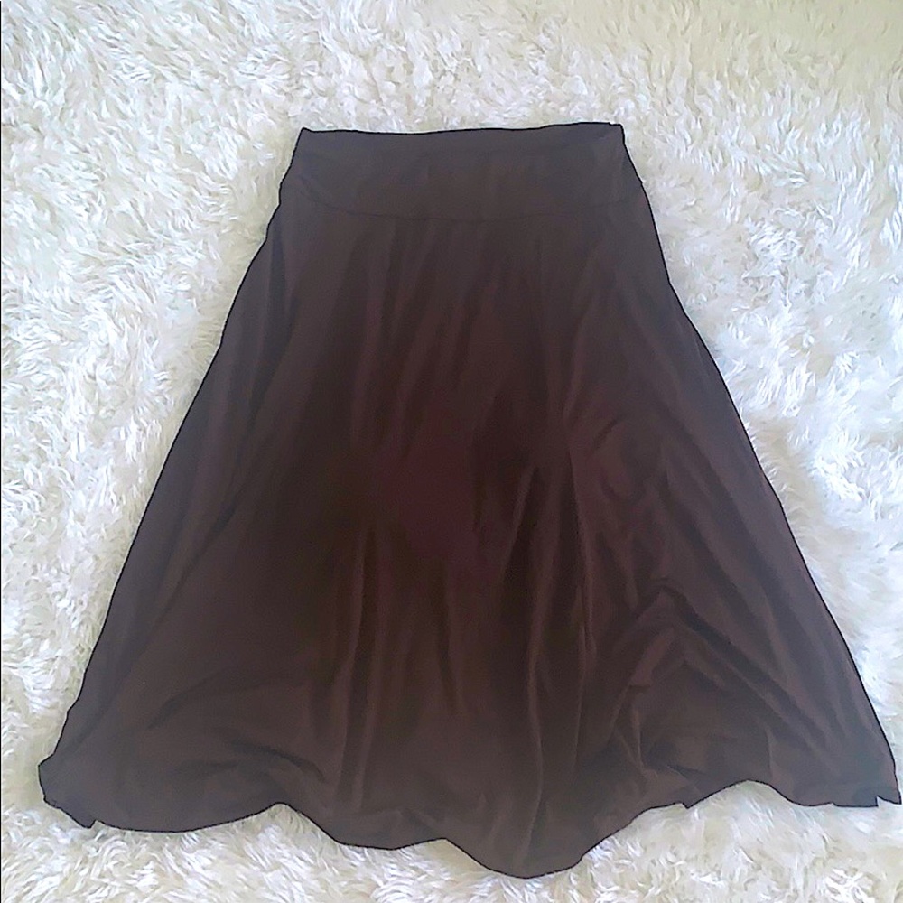 Chocolate Brown Skirt